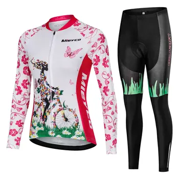 Ciclism Set Feminino Bicicleta De Montaña Costum Macacao Kit Body Uniformă De Specialitate Biciclete Mtb Jersey 2020 Pro Echipa Lady Pantaloni
