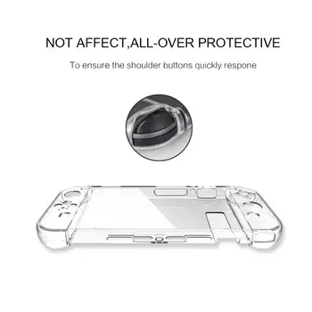Clar Protecție Moale Caz Acoperire pentru Nintendo Comutator NS NX Shell Cazuri Acoperire pentru Nintend Comutare Ultra-Subțire Capac Transparent