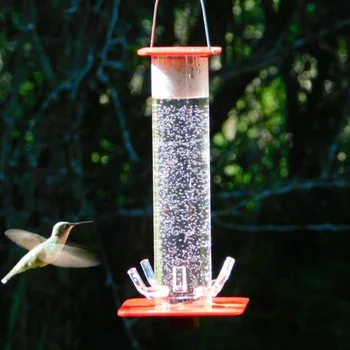 Colibri Alimentatoare Curte În Aer Liber Agățat Alimentator De Pasăre Transparent Wild Bird Feeder Cârlige De Design Foișor Colibri Feeder