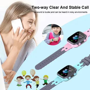 Copii ceasuri numim Copii Ceas Inteligent pentru copii SOS Impermeabil Ceas Smartwatch cu SIM Card Locație Tracker copil ceas băiat fete