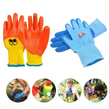 Copii Pentru Copii Mănuși De Protecție Impermeabil Durabil Grădină Mănuși Anti Muste Taie Colecta Scoici Protector Plantare De Muncă Gadget