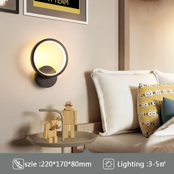 Creative LED Lampă de Perete pentru Dormitor Culoar Interior 12w 14w 16w LED 25w Perete de Iluminat pentru Camera de zi Tranșee de Perete Dormitor Lampa