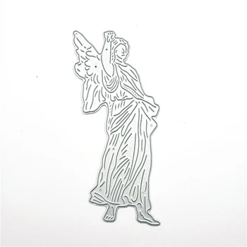 Cu aripi de Înger Moare de Tăiere din Oțel Carbon Muri Pentru DIY Hârtie Album Album Relief Matrita Pentru Manopera Moare