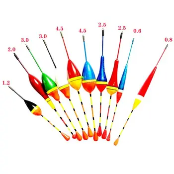 Daiwa 10buc/Lot Flotoare de Pescuit Set Geamandură de Pescuit Stick de Lumină Plutește Fluctua Mix Color de Dimensiune Float Colac Pentru Pescuit, Accesorii