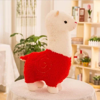 De vânzare fierbinte minunat alpaca jucării de pluș drăguț alpaca păpuși de dormit perna cadou de Ziua pentru Copii cadou de ziua
