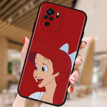 Desene animate Disney Animație Minunat Printesa Pentru Xiaomi Redmi Nota 10 10 9 T 9 9 8T 8 7 7 6 5A 4X Pro Max TPU Caz Telefon din Silicon