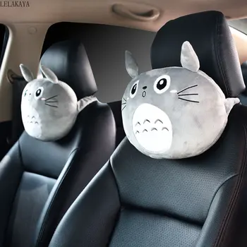 Desene animate Totoro Shiba Inu Câine de Pluș în formă de U-Gât Talie Cap Proteja Perna Moale Confortabil Animal de Pluș Scaun Auto Perna de Spate