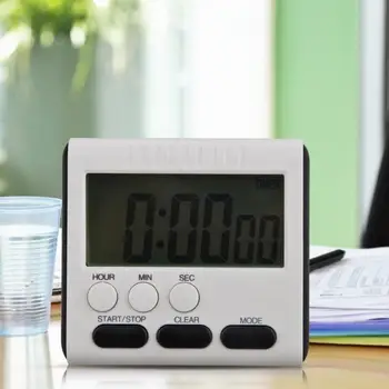 Digital de Bucătărie, Cronometre Numărătoarea inversă Magnetică Ou Gătit și de Învățare LCD Ceas de Sincronizare Conta în Jos Ceas Memento