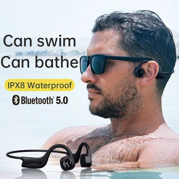 DOSII B20 Wireless Bluetooth pentru Căști Sport rezistent la apa Căști de Înot în aer liber Căști Scufundări Stereo Bass cu microfon