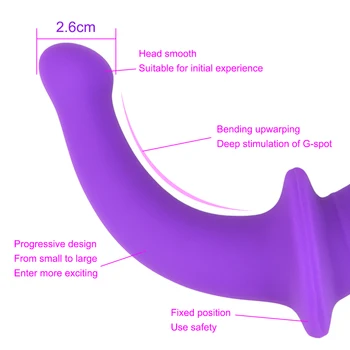 Dual Cap de Penis Masturbarea femeilor Adulte Produs Jucarii Sexuale pentru Lesbiene Lung Penis artificial Penis Vibrator Flexibil Dublu Dildo-uri