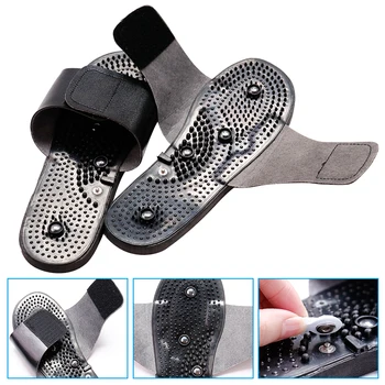 Electro Masaj pentru Picioare Papuci Electrice ZECI de Electrod Mănuși de Terapie de Masaj cu 2,5 mm Conector Cablu pentru Electrod Sârmă