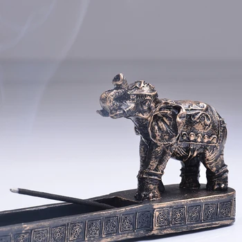 Elefant Dumnezeu Design Arzător De Tămâie Suport Rășină Figurina Decor Acasă Meserii