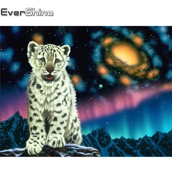 Evershine 5D DIY Diamant Broderie Tigru Full Piața Diamant Pictura Animale goblen Kit Decor de Perete