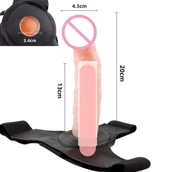 Fierbinte de Vânzare Jucării Sexuale Sexy Pantaloni de Piele Purta Penis Câteva Instrumente de sex Masculin Gol Penisul Pantaloni Adult Sex Produsele Curea pe Vibrator Realist