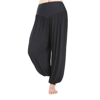 Fierbinte Largi Picior Pantaloni De Yoga Pentru Femei Plus Dimensiune Colorate Chiloți De Sport, Dans, Yoga TaiChi Full Lungime Pantaloni Largi Haine De Yoga