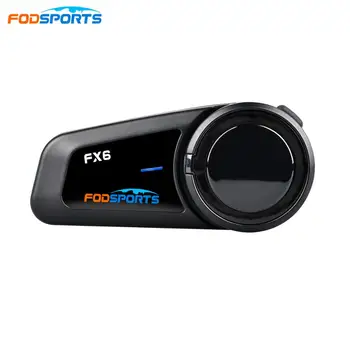 Fodsports Motocicleta Casca Bluetooth Intercom Bluetooth5.0 Cască Accessorice Înapoi Clip se Aplică FX6 Intercomunicador Moto