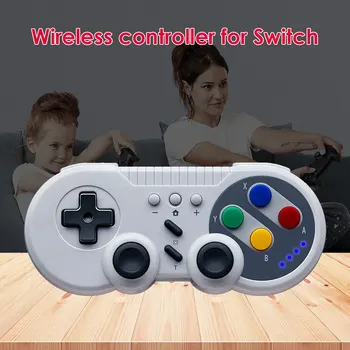 Gamepad Wireless Controller Wireless Gamepad Controler de Joc pentru Nintendo Comutatorul PC Dual Motor de Vibrații Turbo TV Box