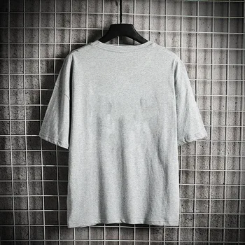 GlacialWhale Bărbați T-shirt pentru Bărbați Noi Topuri de Vara Urs Imprimare tricouri din Bumbac Japonez Streetwear Harajuku Supradimensionate T Camasa Pentru Barbati