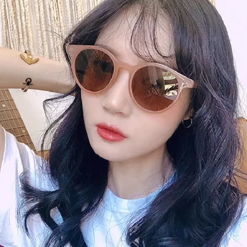 GLAUSA Vintage Rotund ochelari de Soare pentru Femei Brand Designer de Epocă Mici ochelari de Soare Doamnelor Stil coreean Shades Ochelari de Oculos Feminino