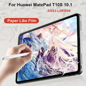Hârtie Ca Protector de Ecran Pentru Huawei MatePad T10s T 10s Mat COMPANIE de Film Pentru Huawei AGS3-L09 AGS3-W09 10.1 inch Ecran Protector