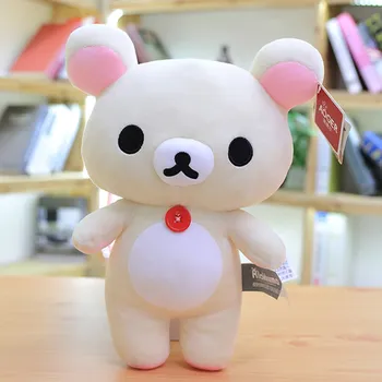 Kawaii Capsuni Rilakkuma Jucărie Umplute Imagine Anime Urs pui Nou Stil Papusa de Plus Calitate de Cadou pentru Copii