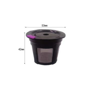Kcup Capsula de Cafea Ceasca Keurig Reutilizabile de Cafea Filtru, Filtru pentru Ceai Capsule Pentru Aparat de Cafea Compatibil Cu KEURIG 2.0 & 1.0