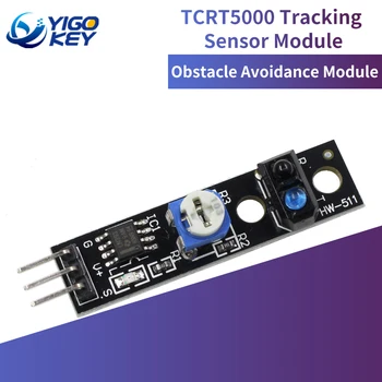 KY-033 1 Canal Contur Module/ Inteligent de Urmărire a Vehiculului Sonda Infraroșu /Alb-negru Linie de Detectare a Senzorului TCRT5000