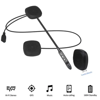 LEEPEE T2 Wireless Bluetooth-compatibil 5.0 Căști Cască setul cu Cască Difuzor Stereo pentru Căști MP3 Difuzor Universal