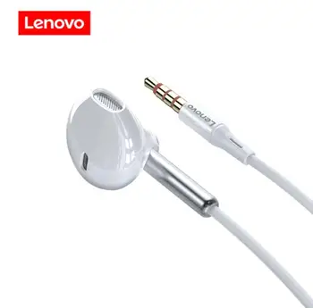 Lenovo Xf06 de 3,5 mm setul cu Cască cu Fir Stereo Muzică în Căști Auriculare În-linie de Control Căști Cu Microfon