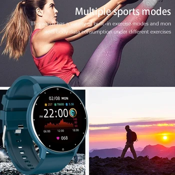 LIGE 2021 Moda Ceas Inteligent Doamnelor Rata de Inima tensiunea Multifuncțional Ceas Sport Barbati Femeie Smartwatch rezistent la apa pentru Femei