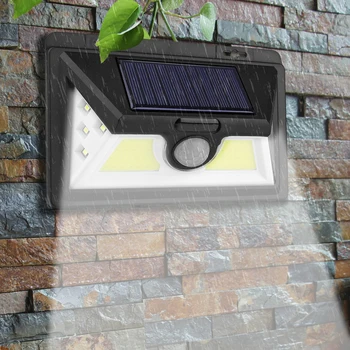 Lumini solare în aer liber, senzor de Mișcare Noapte securitate lampă de perete 30 32LEDS COB Impermeabil Grădină ușa din Față Stradă Curte de lumină
