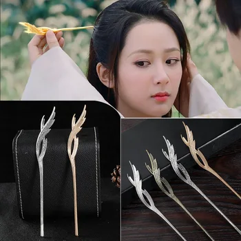 Mai Nou Floare De Păr Furci Stil Retro Ciucuri Lungi Agrafe Agrafe De Metal, Bastoane De Păr Perle Chineză Mireasa Accesorii Cap