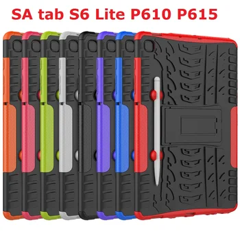Mare Datorie Coque pentru Samsung Galaxy S6 Lite 10.4 SM-P610 P615 Acoperi Creion PVC Suport rezistent la Socuri pentru Samsung P610 P615 Caz