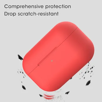 Minunat Coloful Silicon Tpu Fără Fir Bluetooth Casti Caz Pentru Airpods Pro Capac De Protectie Piele Accesorii Pentru Airpods 3
