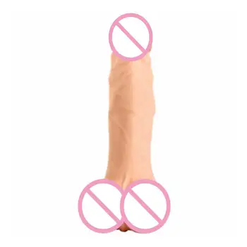 Moale TPE Realist Penis artificial Jucarii Unisex Vagin de Buzunar Pizde Penis Gol Maneca Penis Extender Gay Masturbator Pentru Barbati Femei