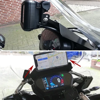 Motocicleta Triumph Tiger 1200 Fata de Telefon de suport Suport Smartphone de Încărcare Wireless GPS Navigaton Suport 2018 2019 2020
