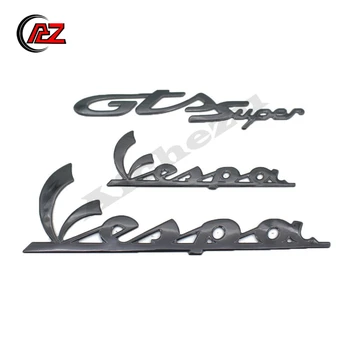 Motociclete 3D Autocolante 3M Carenaj Decal Plastic Logo-ul Pentru a Decora Vespa GTS 250 300 Super