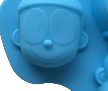 Noi DIY Pentru desene animate Doraemon Portret de Familie Tort de Mucegai Dulce Bomboane Jeleu Tort Fondant de Ciocolata Mucegai Silicon Instrument Tava de Copt