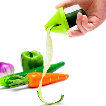 Noi Gadget-Uri De Bucătărie Vegetal Spiralizer Fărâmă Dispozitiv Spirală Slicer Morcov Castravete Spirală Cutter Instrument De Bucatarie Colorate
