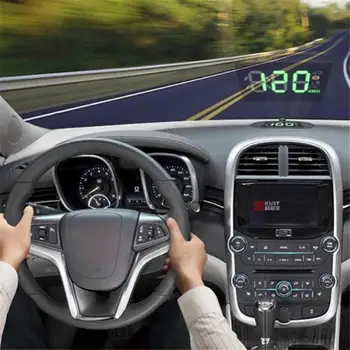 Noi OBD HUD Autocolante Auto Head-up Display Navigatie GPS de Înaltă Definiție de Film Reflectorizant