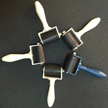 Non-Stick Roller Pin Lut cu Role Ceramica sucitor Instrument de Modelare Ștanțare Brayer Art Clay Instrumente Pentru Ambarcațiunile de 3.5*8*11 cm