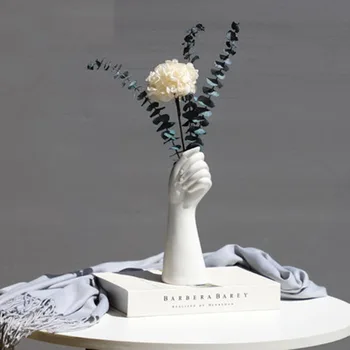 Nordic Parte Vaza de Flori Moderne, Decor de Birou Acasă de Creație Compoziție Floral Living Ornament Ceramica Vaza