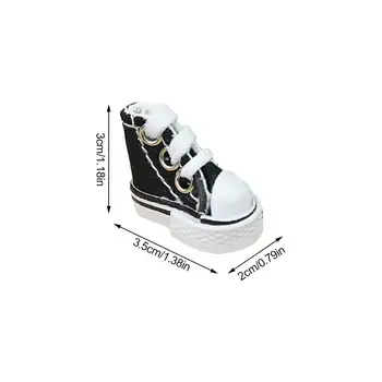 NOU 1 buc 3.5 CM Panza Pantofi Papusa Haine Accesorii Mini Deget de Pantofi Drăguț Skate Pantofi jucării pentru 30CM BJD păpuși pentru Copii cadouri