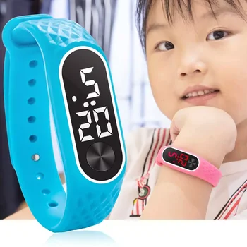 NOUA Brățară Ceas Copii Ceasuri Copii Pentru Fete Baietii de Sport Electronic Ceas LED Digital Copil Încheietura Ceas Elevii ceas