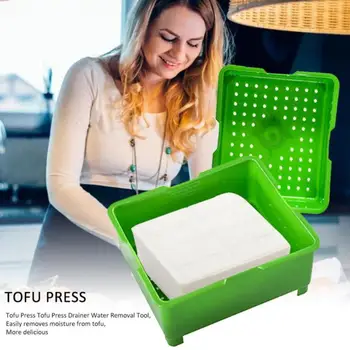 Noua Creatie Presa De Tofu Presor Picurator Gadget Ușor De A Elimina Apa Din Tofu Pentru Mai Delicioase În Condiții De Siguranță Pp Gătit Mâncare Instrumente