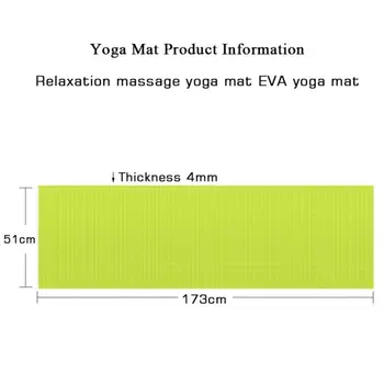Noua EVA Non-alunecare de Moda Yoga Mat Frumos Yoga Mat 173*55cm