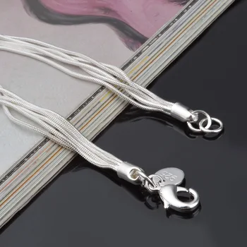 Noua Moda De Argint 925 Bratari Fermecătoare Pentru Femei La Modă Petrecere De Nunta Elegant De Bijuterii Accesorii