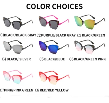 Ochi de pisica ochelari de Soare Copii, Femei, Copii Ochelari de Soare Moda pentru Copii Cateye Brand Designer de Fete pentru Copii Ochelari de UV400