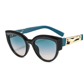 Ochi de pisica ochelari de Soare Femei de Moda Noua Epocă Nuante Bărbați Anti Blue-Ray Ochelari Cadru Clar Lentile UV400 Ochelari de Oculos Gafas De Sol