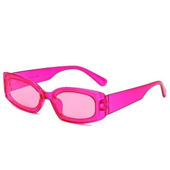 OLOEY Dreptunghi Mic Leopard de ochelari de Soare pentru Femei Brand Designer de Ochi de Pisica Ochelari de Soare pentru Barbati Moda Retro Modă de Conducere Gafas